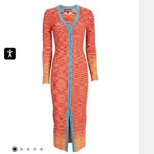 Staud Shoko Space Dye Dress